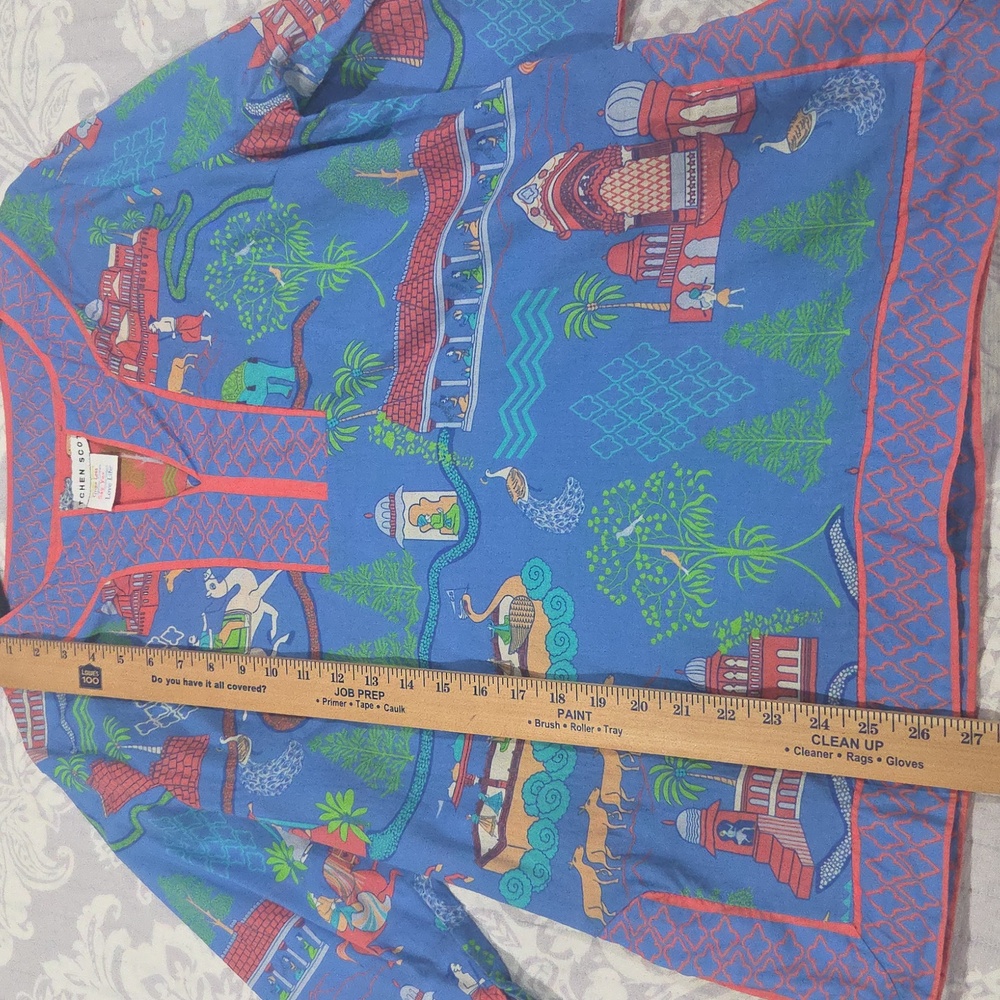Beautiful Gretchen Scott Cotton Tunic Top In Great Condition! - Picture 11 of 14